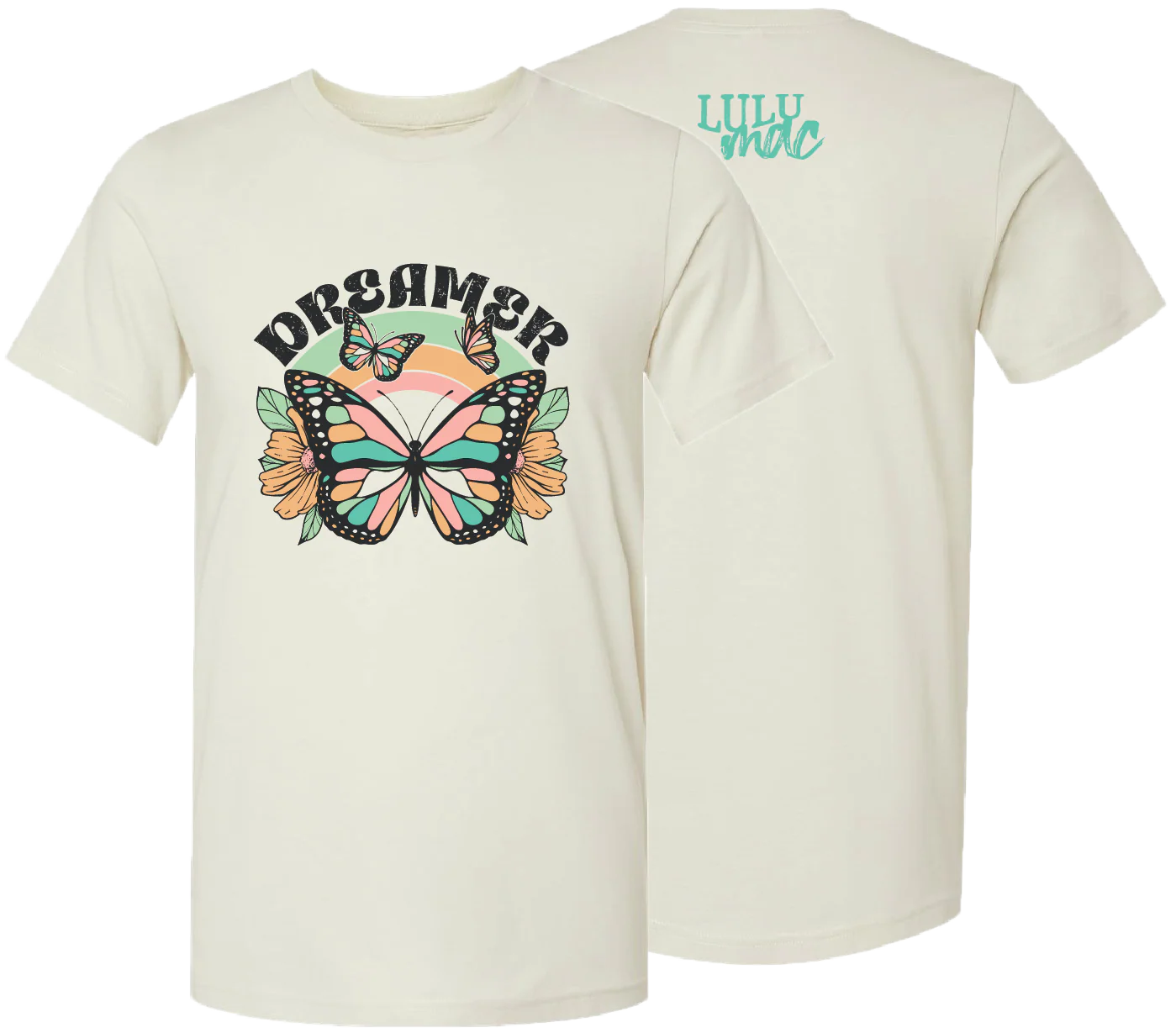 LuLu Mac-141 Butterfly Dreamer-Heather Oatmeal - Image 3